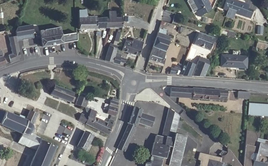 Vue aérienne du Mini-giratoire n°863163950