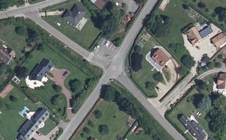 Vue aérienne du Mini-giratoire n°863225467
