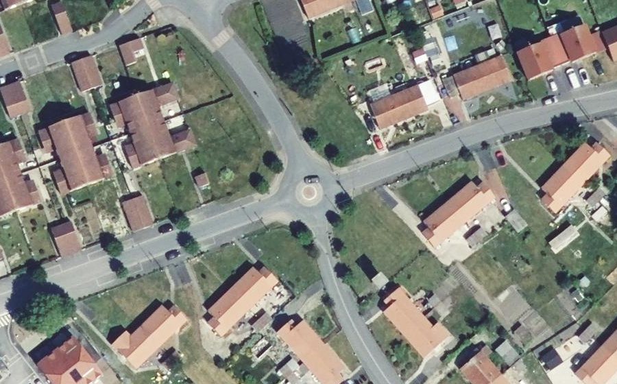 Vue aérienne du Mini-giratoire n°867093835