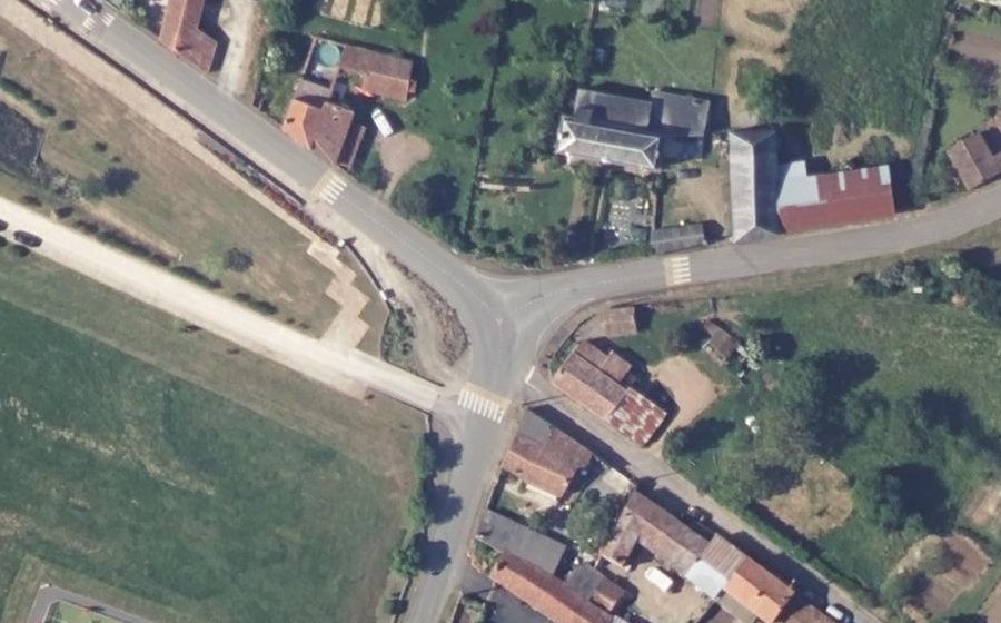 Vue aérienne du Mini-giratoire n°867545076