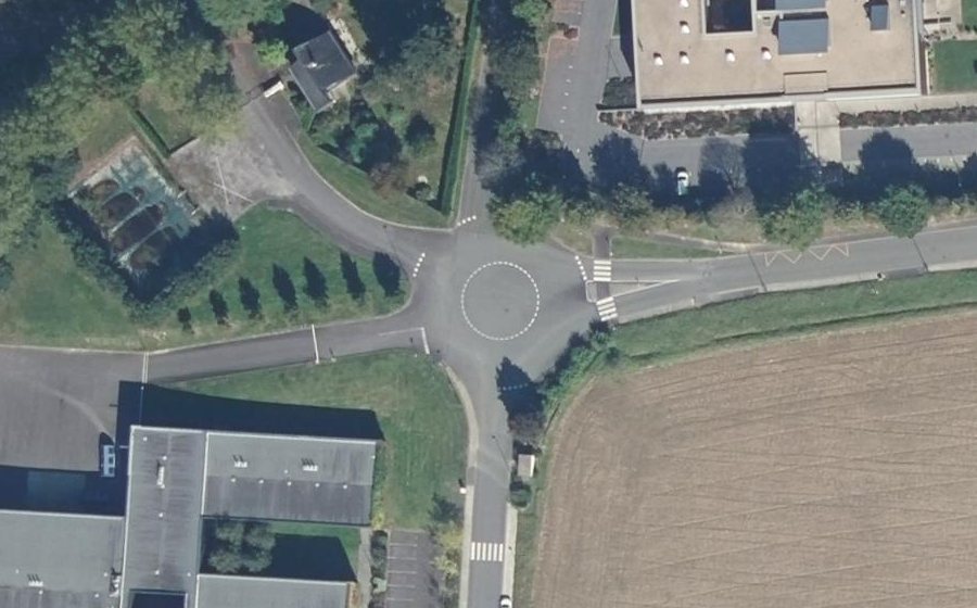 Vue aérienne du Mini-giratoire n°869422757