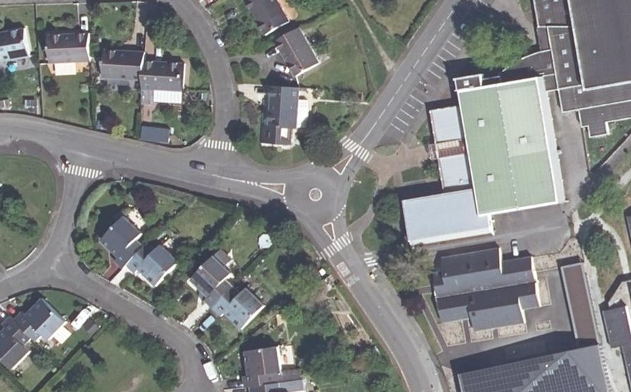 Vue aérienne du Mini-giratoire n°877557267