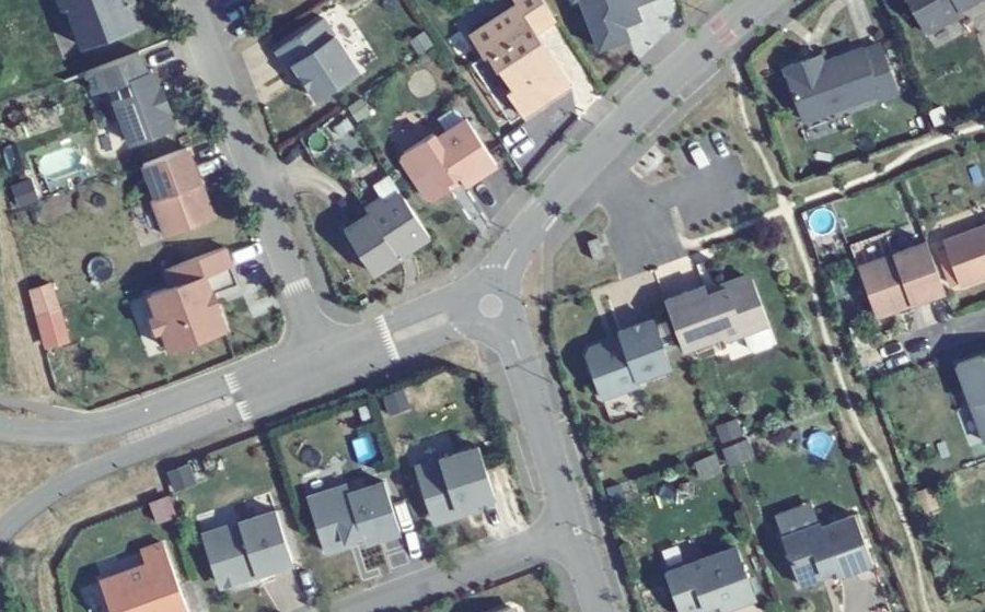 Vue aérienne du Mini-giratoire n°886309646