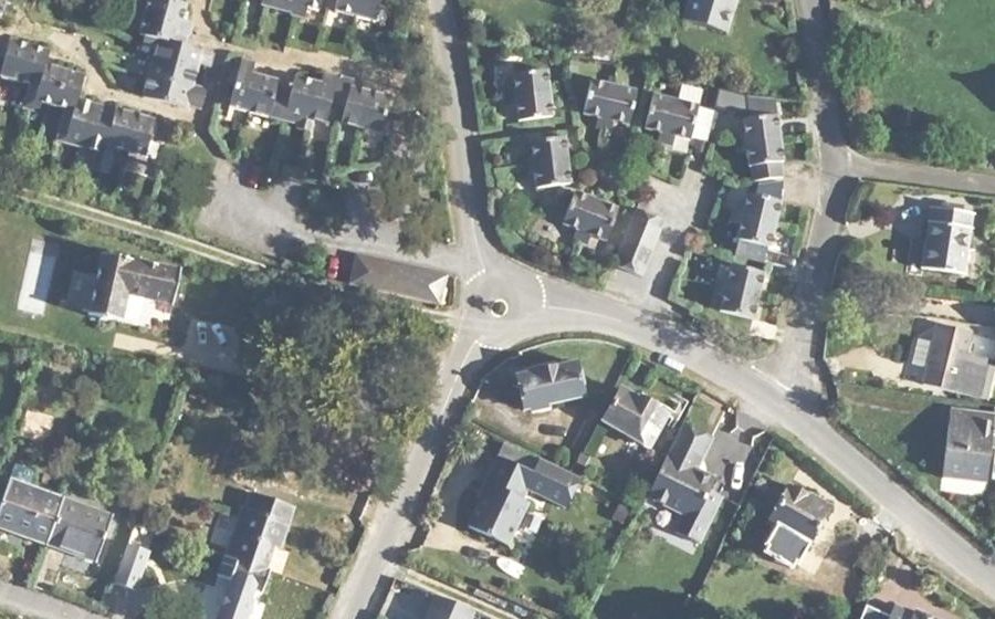 Vue aérienne du Mini-giratoire n°888206465