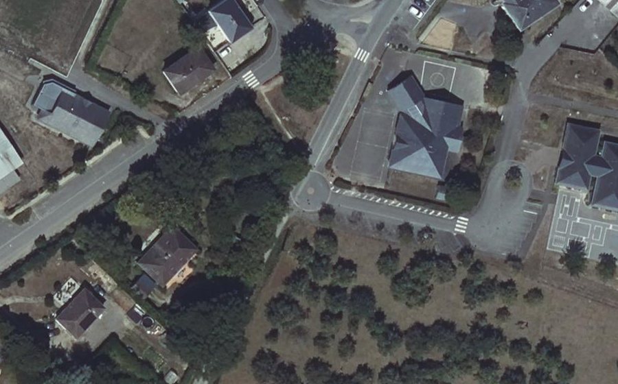 Vue aérienne du Mini-giratoire n°897534416