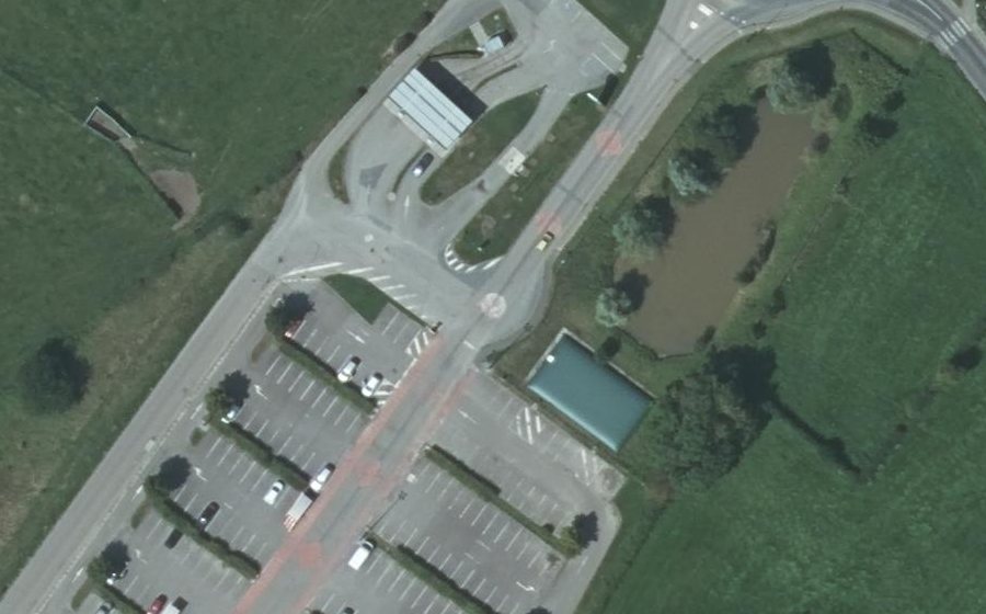 Vue aérienne du Mini-giratoire n°915669996