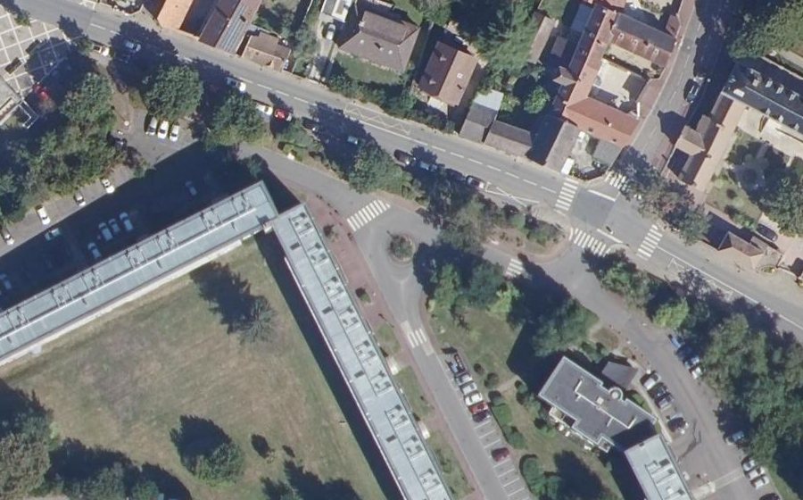 Vue aérienne du Mini-giratoire n°916505225