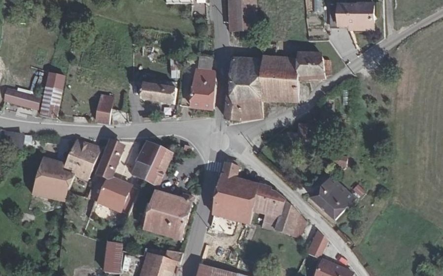Vue aérienne du Mini-giratoire n°919187685