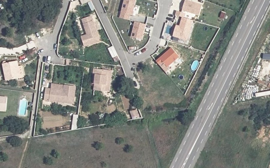 Vue aérienne du Mini-giratoire n°919689185