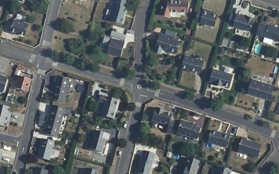 Vue aérienne du Mini-giratoire n°921228457