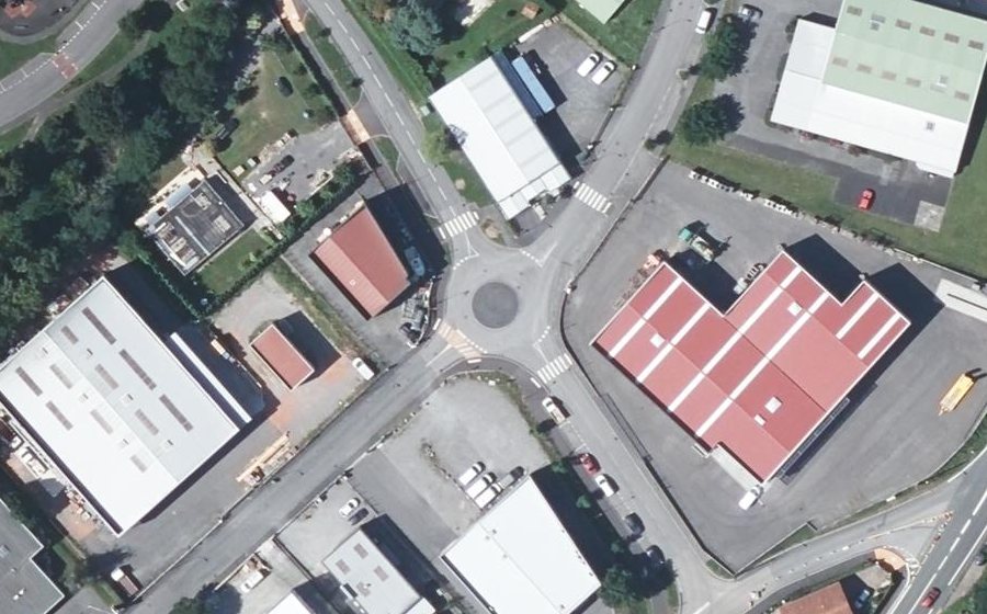 Vue aérienne du Mini-giratoire n°922897451