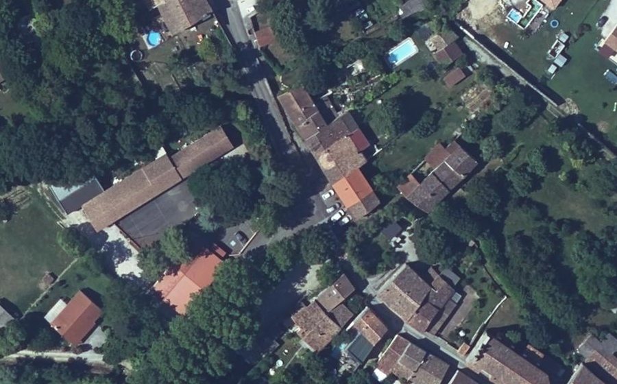 Vue aérienne du Mini-giratoire n°923007365