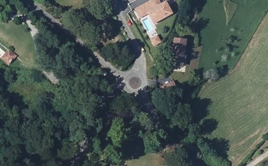 Vue aérienne du Mini-giratoire n°924176550