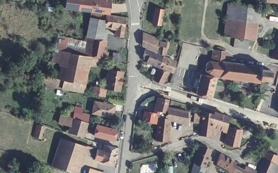 Vue aérienne du Mini-giratoire n°925580817