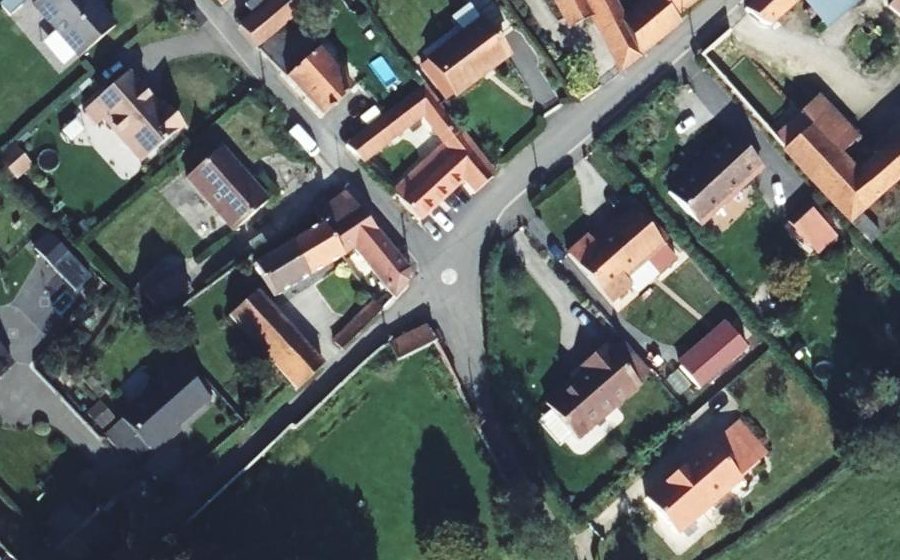 Vue aérienne du Mini-giratoire n°929114517