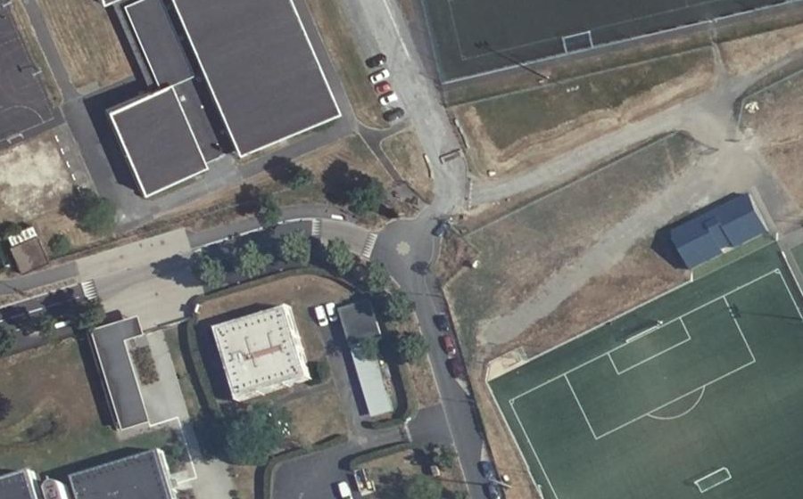 Vue aérienne du Mini-giratoire n°934807665
