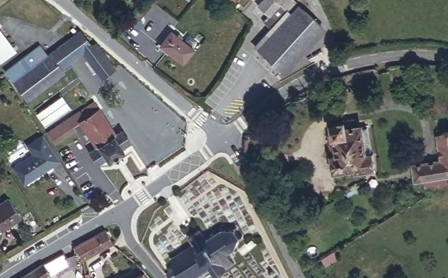 Vue aérienne du Mini-giratoire n°934938076