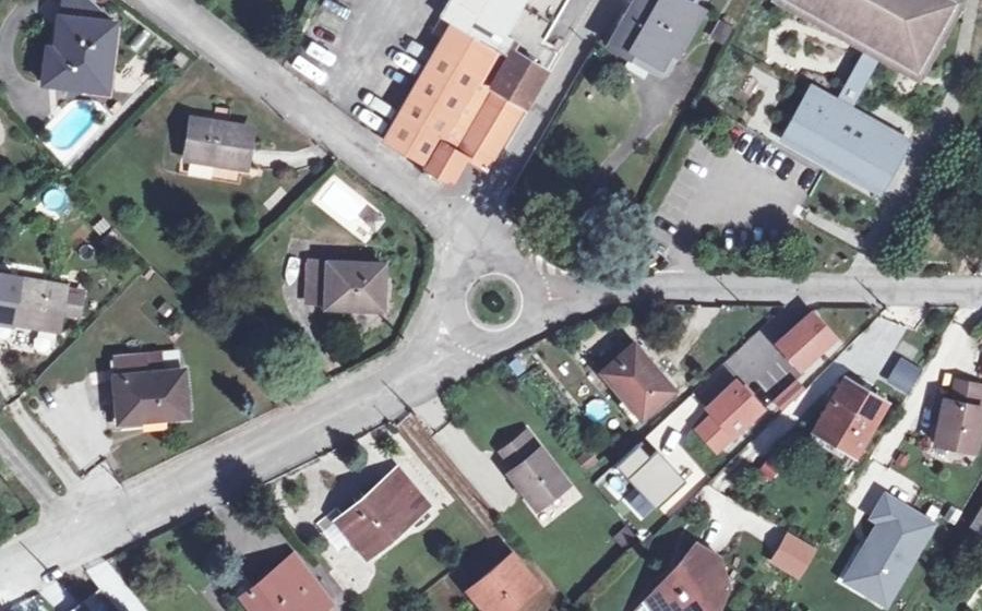 Vue aérienne du Mini-giratoire n°935205474