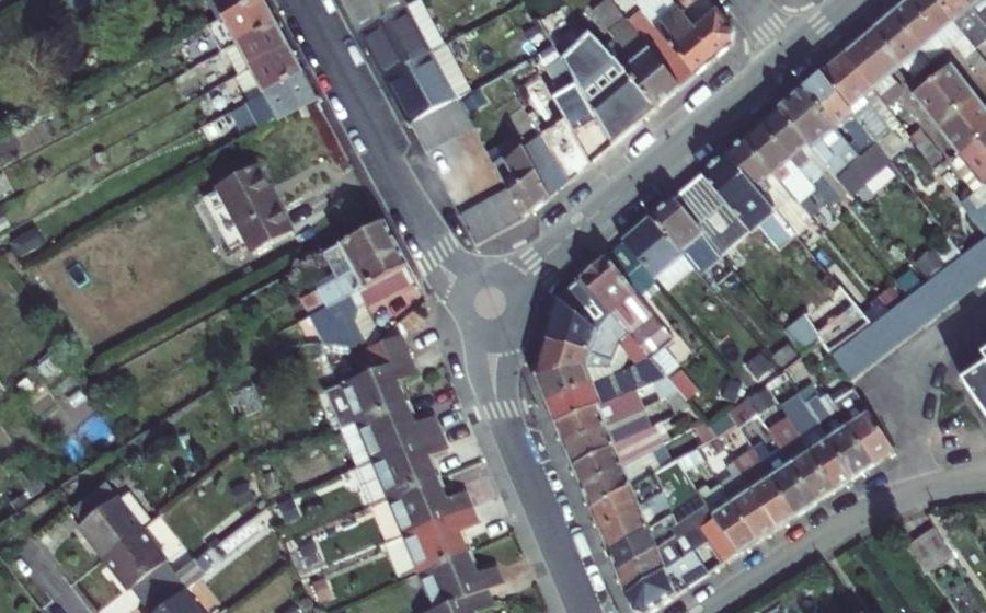 Vue aérienne du Mini-giratoire n°937152289