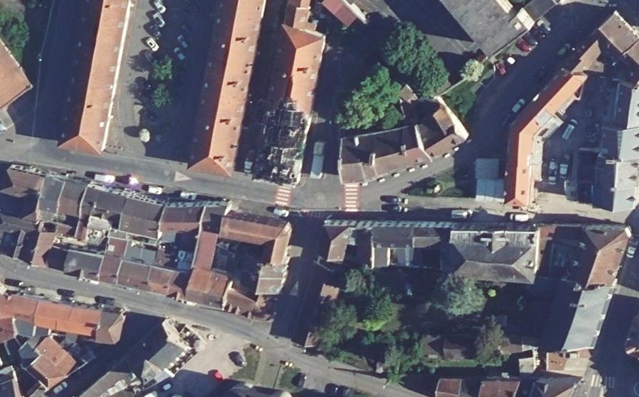 Vue aérienne du Mini-giratoire n°940784003