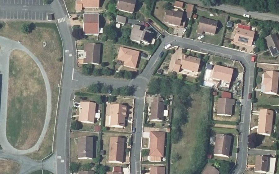 Vue aérienne du Mini-giratoire n°941812883