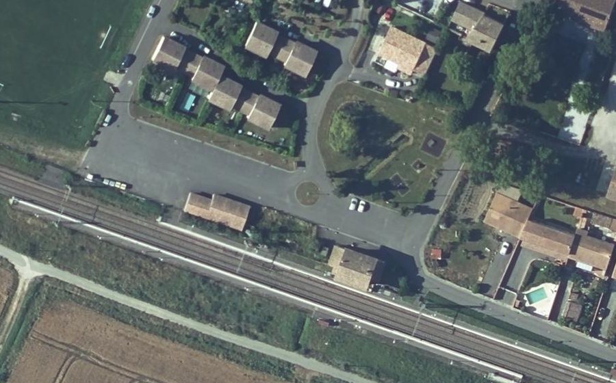 Vue aérienne du Mini-giratoire n°941957834