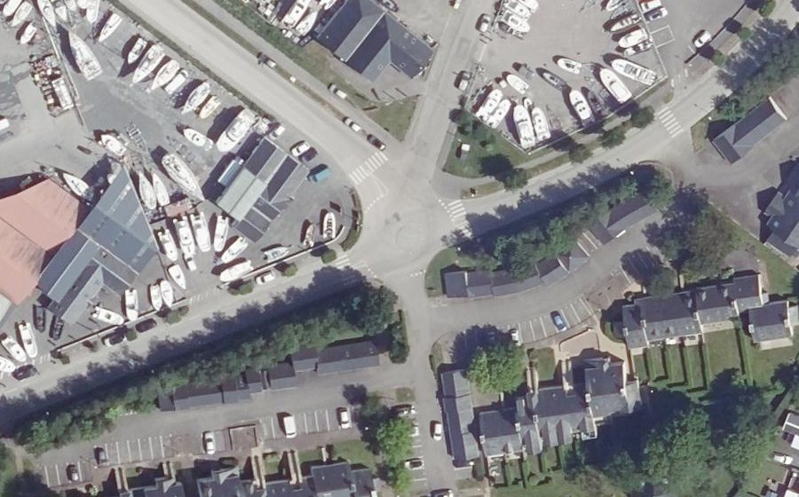 Vue aérienne du Mini-giratoire n°942249015