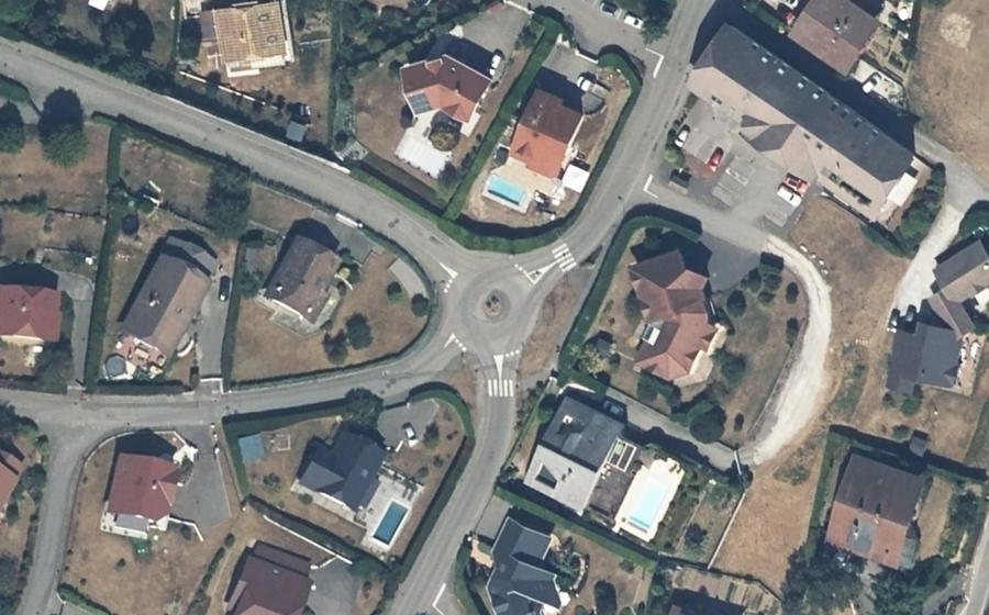 Vue aérienne du Mini-giratoire n°942466403