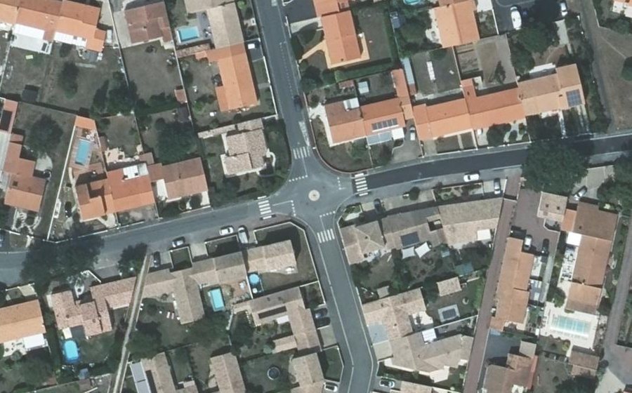 Vue aérienne du Mini-giratoire n°942550638