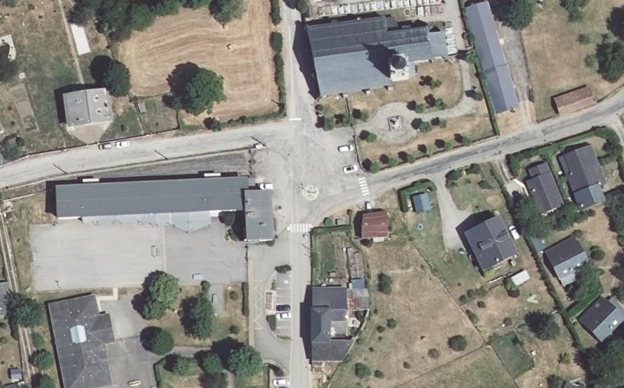 Vue aérienne du Mini-giratoire n°944661760