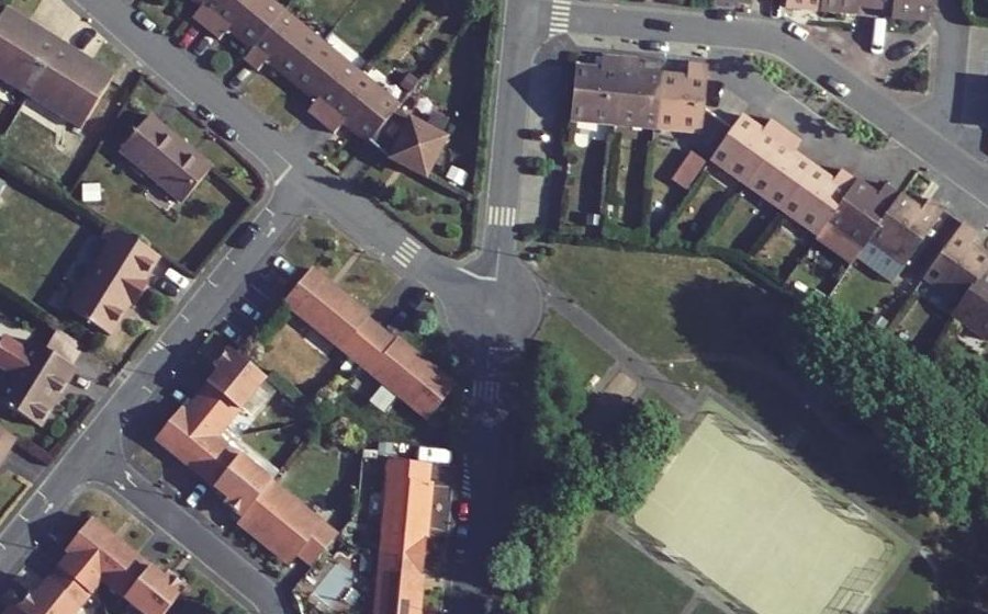 Vue aérienne du Mini-giratoire n°944885811