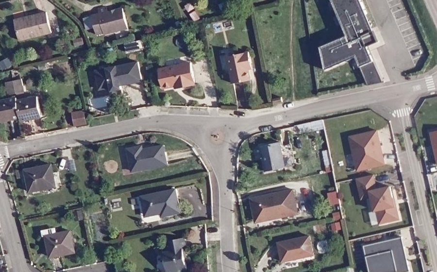 Vue aérienne du Mini-giratoire n°946035938
