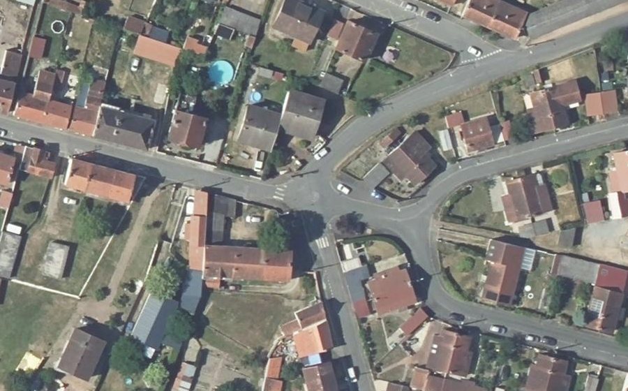Vue aérienne du Mini-giratoire n°954249992