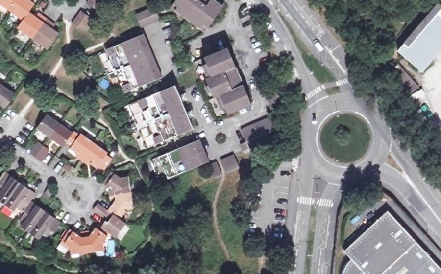 Vue aérienne du Mini-giratoire n°955777840