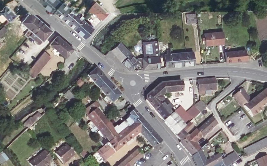 Vue aérienne du Mini-giratoire n°957061552