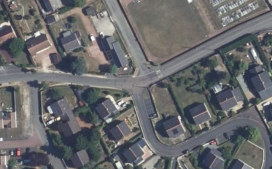 Vue aérienne du Mini-giratoire n°965889220