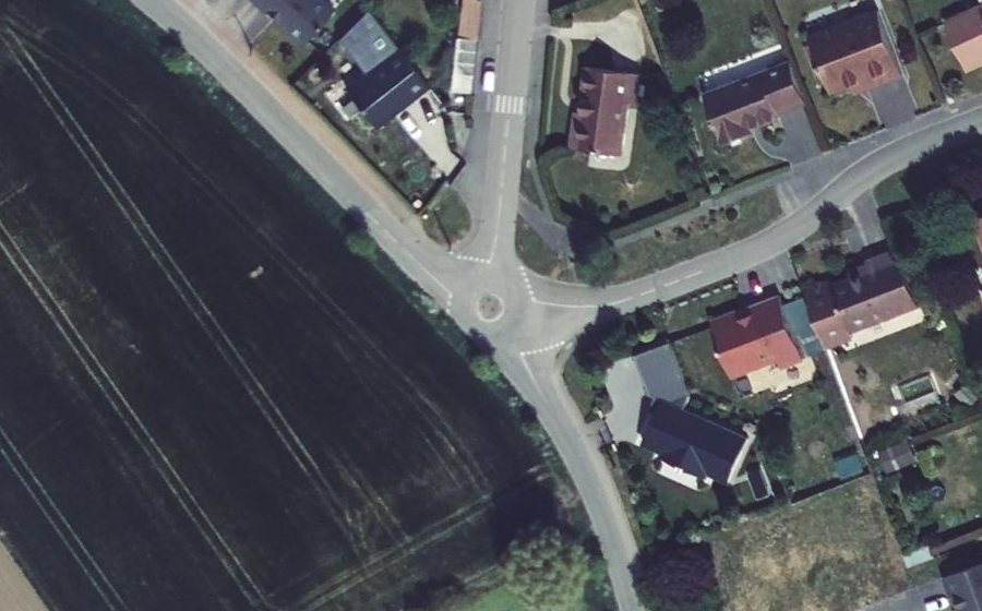 Vue aérienne du Mini-giratoire n°968246499