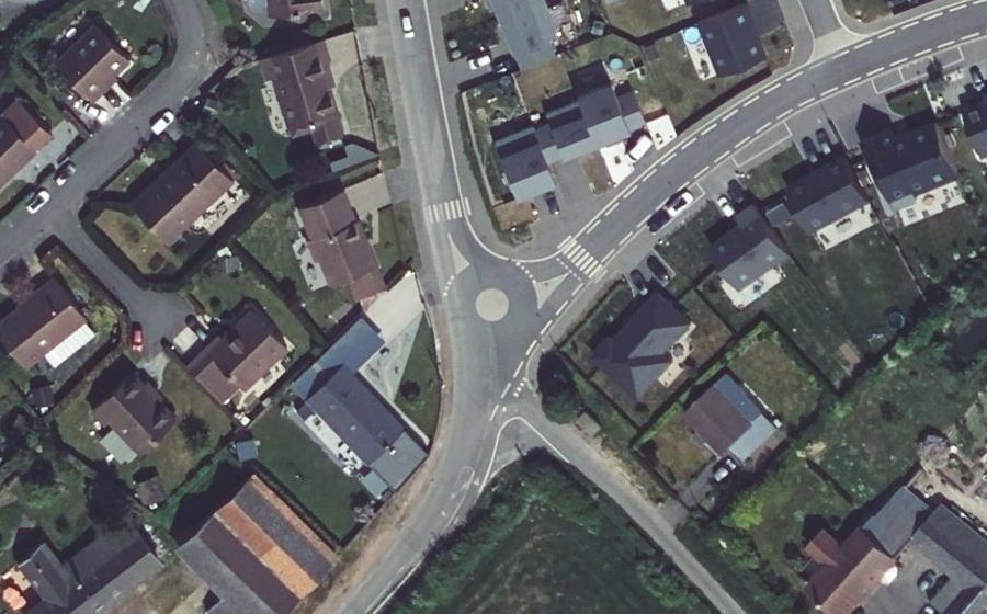 Vue aérienne du Mini-giratoire n°968929427