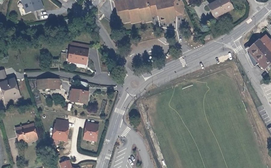 Vue aérienne du Mini-giratoire n°969696626