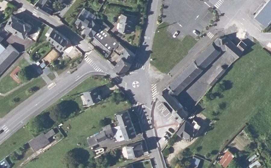 Vue aérienne du Mini-giratoire n°974569282