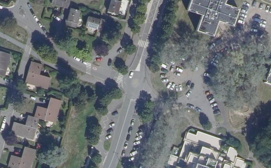 Vue aérienne du Mini-giratoire n°974719604
