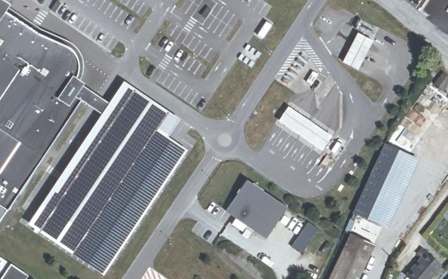 Vue aérienne du Mini-giratoire n°976764921