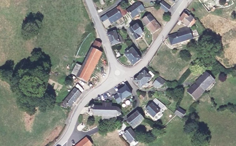 Vue aérienne du Mini-giratoire n°977638815