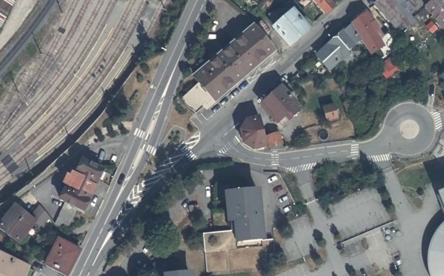 Vue aérienne du Mini-giratoire n°978653604