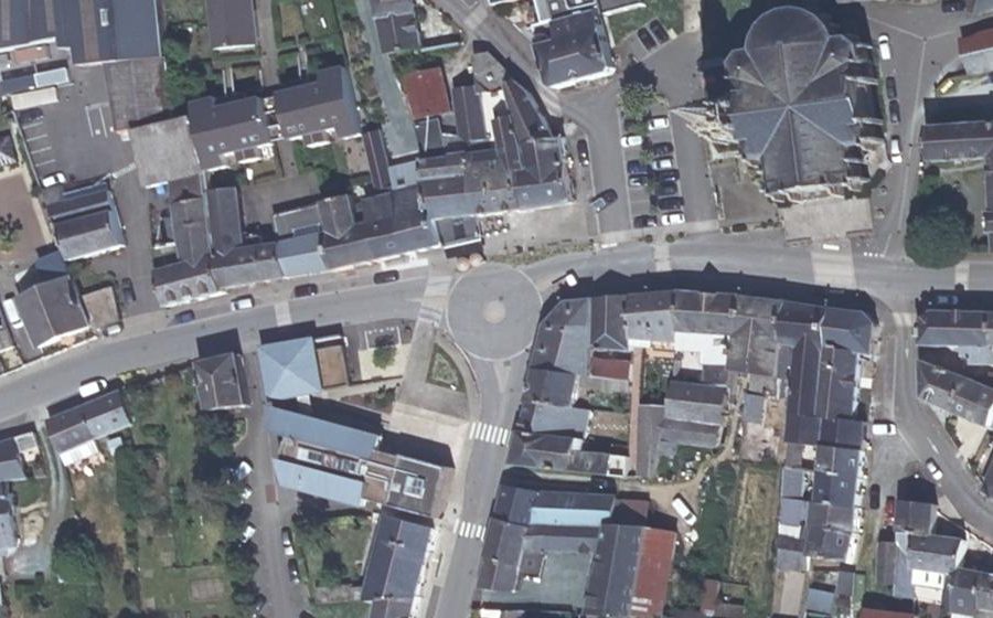 Vue aérienne du Mini-giratoire n°984357863