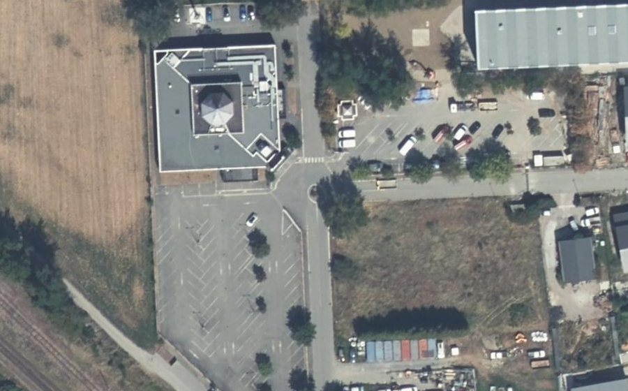 Vue aérienne du Mini-giratoire n°986333350