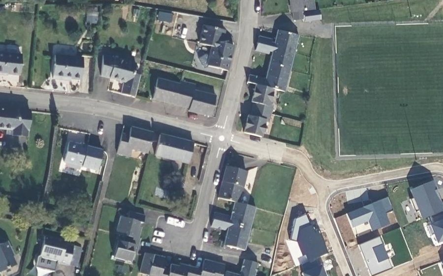Vue aérienne du Mini-giratoire n°987551289