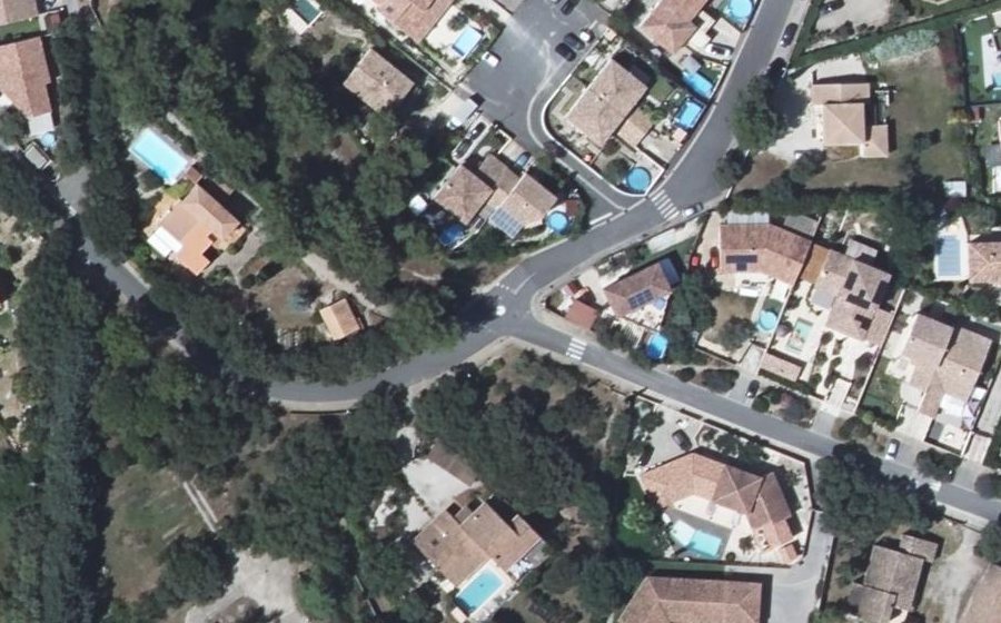 Vue aérienne du Mini-giratoire n°988028583