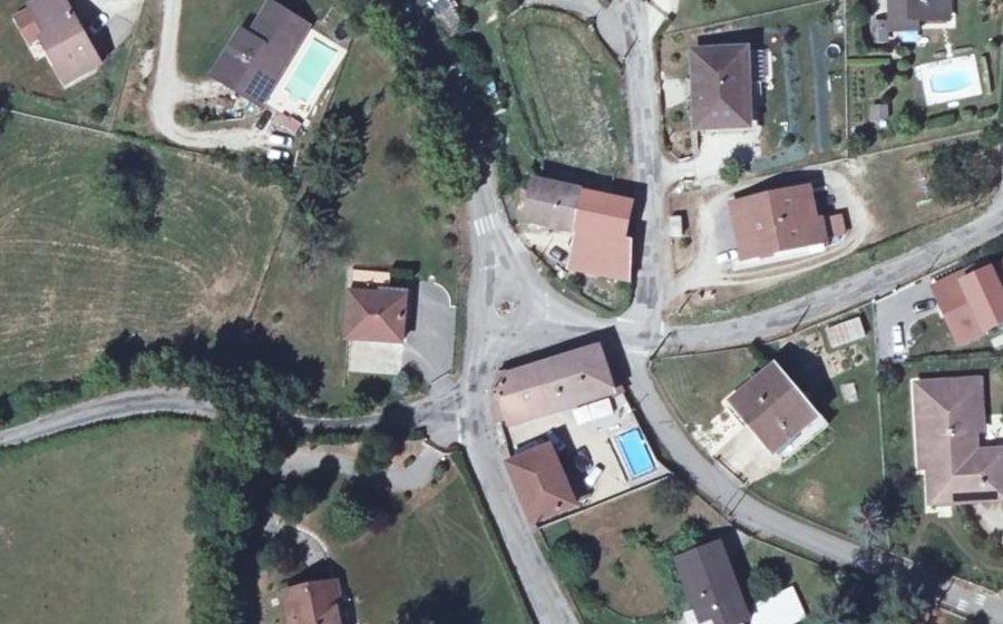 Vue aérienne du Mini-giratoire n°988316478