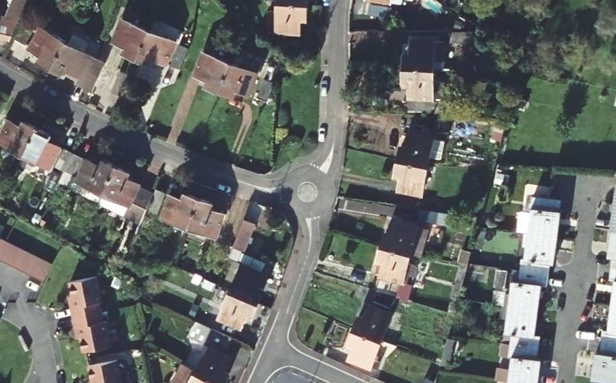 Vue aérienne du Mini-giratoire n°988527771